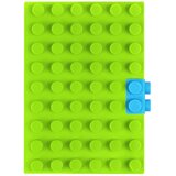 INF Silikonski zvezek - A6 zvezek s pikami Green, (21838204) | Shoptok.si