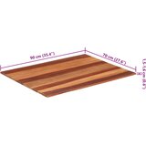 Stolna ploča od masivnog drva bagrema 15 - 16 mm 70 x 90 cm | shoptok.hr