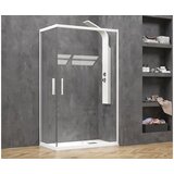 Karag kotna tuš kabina Efe 100, bela, 90x90x190 cm, TKEFE100B9090 | Shoptok.si