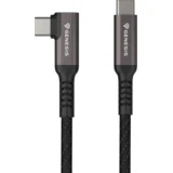 NVC-2219 USB kabel USB 3.2 Gen 2 (3.1 Gen 2) 5 m USB C Črna, Siva