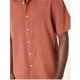 Koton Summer Shirt Short Sleeve Classic Collar Buttoned Cotton | shoptok.hr