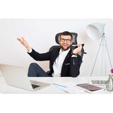 Sofotel Nicea uredska stolica s mikromrežom, crna | shoptok.hr