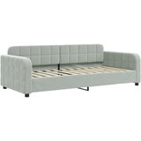  Dnevni krevet svjetlosivi 90 x 200 cm baršunasti | shoptok.hr