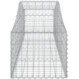  Lučne gabionske košare 10 kom 200x50x40/60 cm pocinčano željezo | shoptok.hr