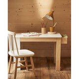 Kave Home Otroška pisalna miza z belo mizno ploščo 40x77 cm Serwa – | Shoptok.si