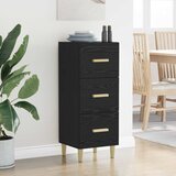  Kreveta Crni hrast 34,5 x 34 x 90 cm Konstruirano drvo | shoptok.hr