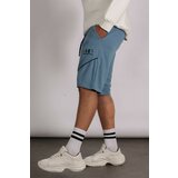 Madmext Shorts - Blue - Normal Waist Cene