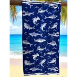  Plažni peškir "Shark" – 90x170 cm, 100% pamuk B17 ( VLK000680-sharka17 ) Cene