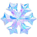  Prizmatična iridescentna LED pahuljica Šareni Ø 26 x 25 cm | shoptok.hr