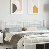 vidaXL Kovinsko vzglavje belo 193 cm | Shoptok.si
