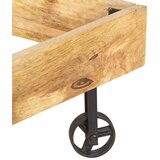  Posteljni okvir iz trdnega mangovega lesa 200x200 cm | Shoptok.si