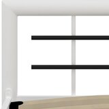  Okvir za krevet bijelo-crni metalni 180 x 200 cm | Eponuda.ba