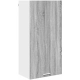 Viseći ormarić s pohranom Siva Sonoma i bijela 50 x 31 x 100 cm | shoptok.hr