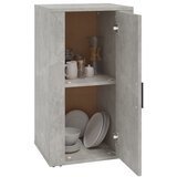  Komoda siva boja betona 40 x 33 x 70 cm od konstruiranog drva | Eponuda.com