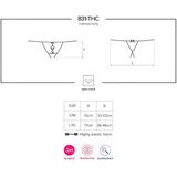 Obsessive 831-THC-1 Crotchless Thong Black S/M | shoptok.hr