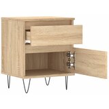  Noćni ormarići 2 kom boja hrasta 40x35x50 cm konstruirano drvo | shoptok.hr