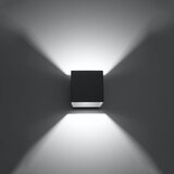 Nice Lamps Temno siva stenska svetilka Geo – | Shoptok.si
