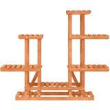 vidaXL Stojalo za rastline 95x25x96 cm trden les jelke | Shoptok.si