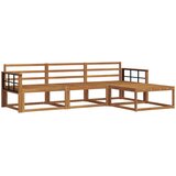  Set vanjskih sofa 4 kom. Prirodna Čvrsto drvo akacije | shoptok.hr