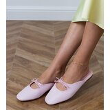 D/CEO Pink closed-toe sandals on a flat sole Matila | Shoptok.si