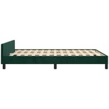  Okvir za krevet bez madraca tamnozeleni 140x190 cm baršunasti | shoptok.hr