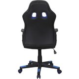XORA GAMING STOL umetna masa, tekstil modra, črna | Shoptok.si