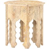  Bočni stolić Ø 48 cm od masivnog drva manga | shoptok.hr