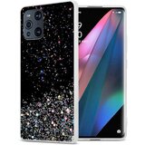 Cadorabo Ohišje, združljivo z Oppo FIND X3 PRO in črna z bleščicami - Zaščitni ovitek iz prožnega silikona TPU s svetlečimi bleščicami, (20860341) | Shoptok.si