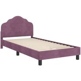  za djecu s uzglavljem Ljubičasta 80 x 200 cm Baršun | shoptok.hr