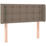  Posteljno vzglavje taupe 103x16x78/88 cm blago, (20739774) | Shoptok.si