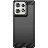 Techsuit Carbon Silicone maska za Motorola Edge 50 Pro – crna | Eponuda.com