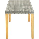  Vrtna klupa od poliratana 80 cm siva | shoptok.hr