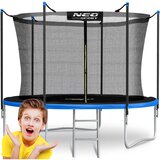 Neo-Sport 6ft/183cm vrtni trampolin z notranjo mrežo in lestvijo (21552057) Cene