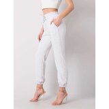 RUE PARIS Sweatpants-RV-DR-6120.03P-light gray | Shoptok.si