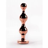 X-Men Secret Shine Booty Call Metal Butt Plug with Gem Gold L XMEN000218