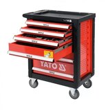 Yato YT-55307 kolica sa alatom /185 kom sa 6 ladica, 970x770x470 mm | shoptok.hr