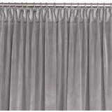  Curtain VILA color gray style classic dragon tape transparent 5 cm velvet 265x225 HOMEDE | shoptok.hr