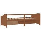  Trosjed / dnevni ležaj s ladicama boja meda 90x200 cm borovina | Eponuda.ba
