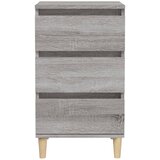  Noćni ormarić boja hrasta 40 x 35 x 70 cm od konstruiranog drva | Eponuda.com