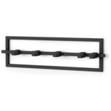 Umbra crna metalna zidna vješalica cubiko - | shoptok.hr