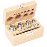 Kern Set utega 354-04, OIML klasa M2, nazivna vrijednost 1 g - 200 g, gumb, fino tokareni nehrđajući čelik (OIML), u dr Cijene