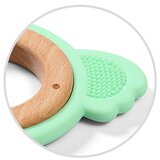 BabyOno Silikonsko-lesen grizalo Koala, zeleno | Shoptok.si