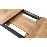  Pravokutni rastezljivi stol 120–160 × 80 cm za kuhinju i blagovaonicu, za 4–6 osoba, craft hrast | shoptok.hr