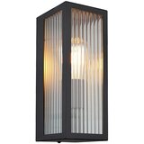Globo Vanjska zidna svjetiljka Gundula (60 W, 12 x 14 x 32 cm, Crna, IP44) | shoptok.hr