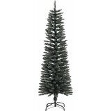  Umjetno usko božićno drvce sa stalkom zeleno 150 cm PVC | shoptok.hr