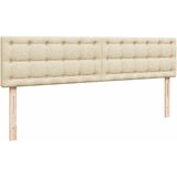  Otomanski krevet s madracem krem 160x200 cm od tkanine | shoptok.hr