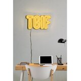 WALLXPERT Dekorativna plastična LED rasveta TGIF Yellow | ePonuda.com