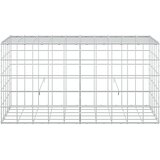  Gabion s žicom debljine 3,5 mm i mrežom 10x10 cm 100x50x50 cm | shoptok.hr