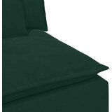  Modularna sofa s jastucima, baršunasta tamnozelena | shoptok.hr