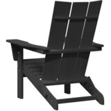  Vrtna stolica 2 pcs Crna 80.5 x 74.5 x 92 cm Polietilen | shoptok.hr